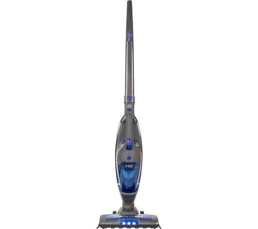 RUSSELL HOBBS Centaur RHSV2211 Cordless Vacuum Cleaner - Grey & Blue, Blue,Silver/Grey