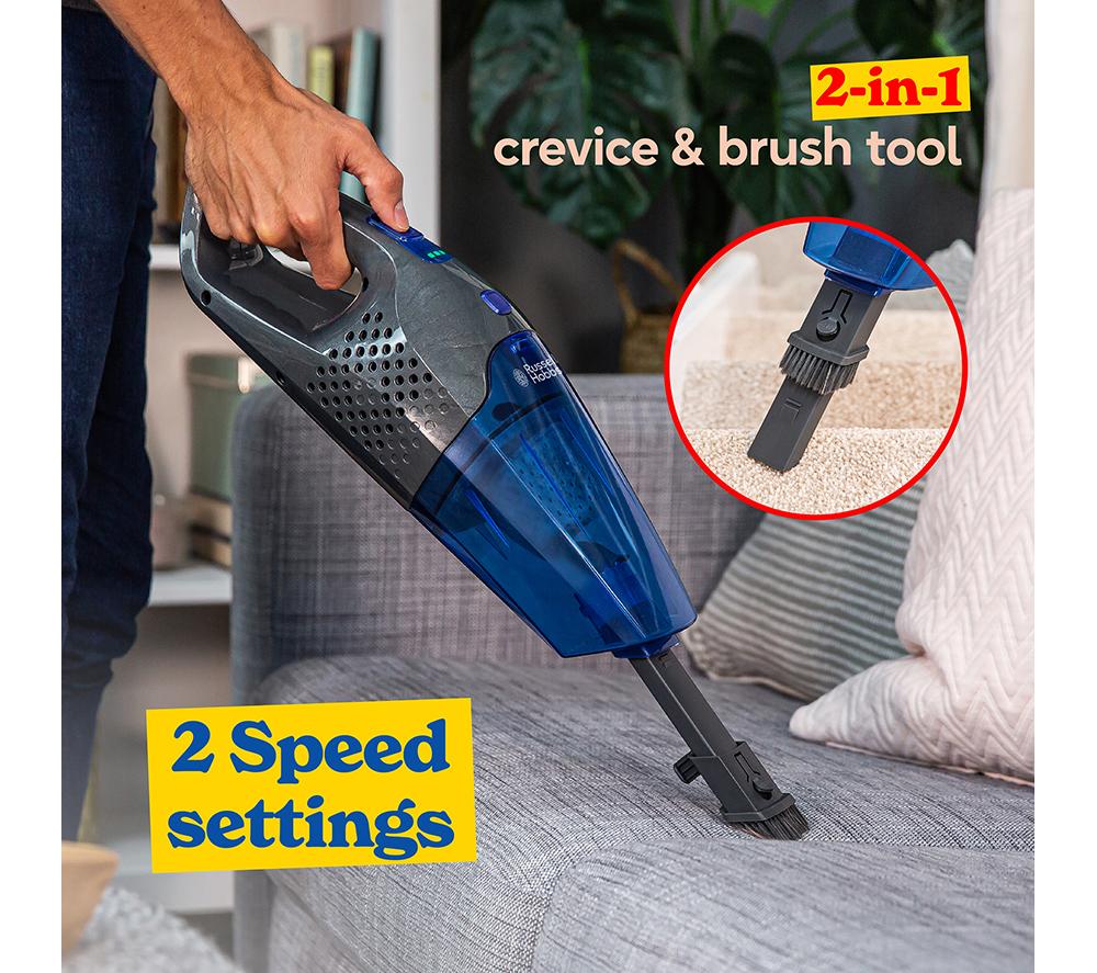 RUSSELL HOBBS Centaur RHSV2211 Cordless Vacuum Cleaner - Grey & Blue image number 7 of 13
