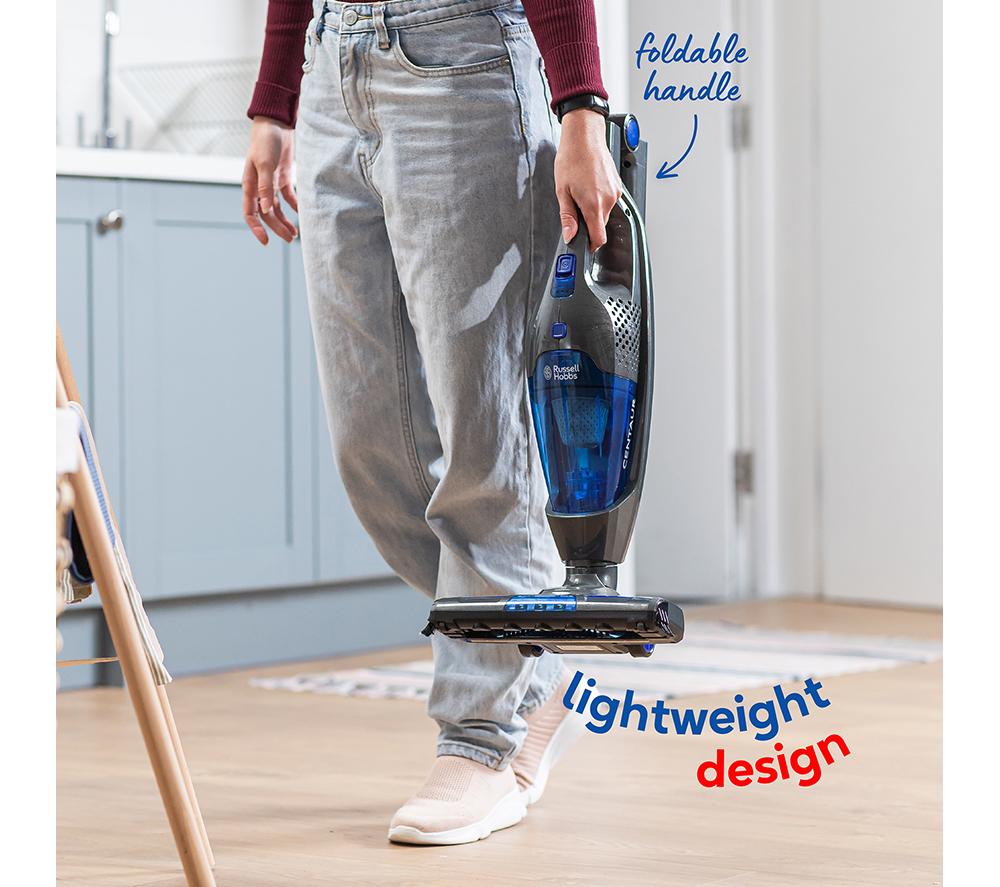 RUSSELL HOBBS Centaur RHSV2211 Cordless Vacuum Cleaner - Grey & Blue image number 8 of 13