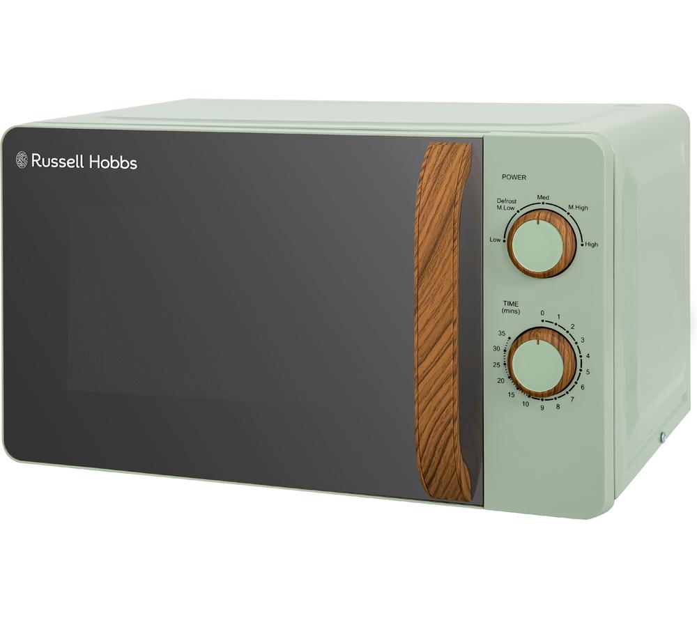 RUSSELL HOBBS Scandi RHMM713MG-N Compact Solo Microwave - Green