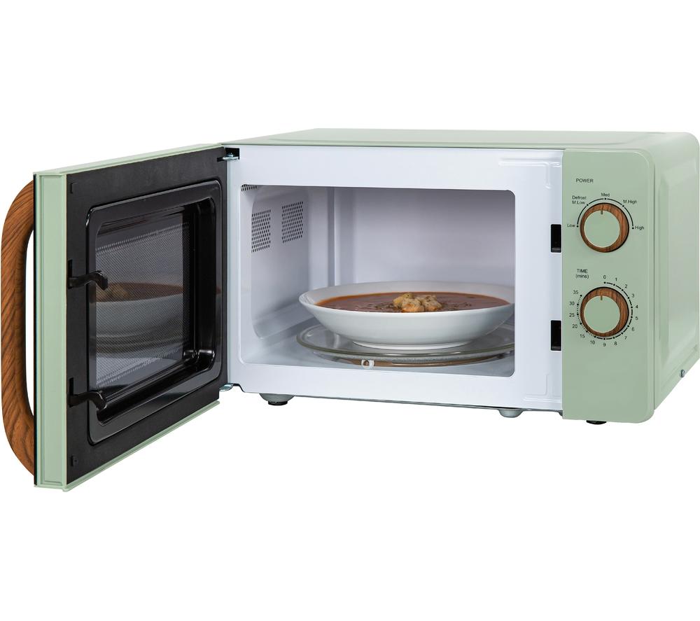RUSSELL HOBBS Scandi RHMM713MG-N Compact Solo Microwave - Green image number 4 of 9