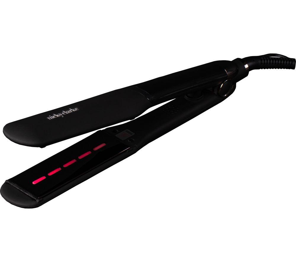Buy NICKY CLARKE Infrared Pro Hair Straightener Black Currys