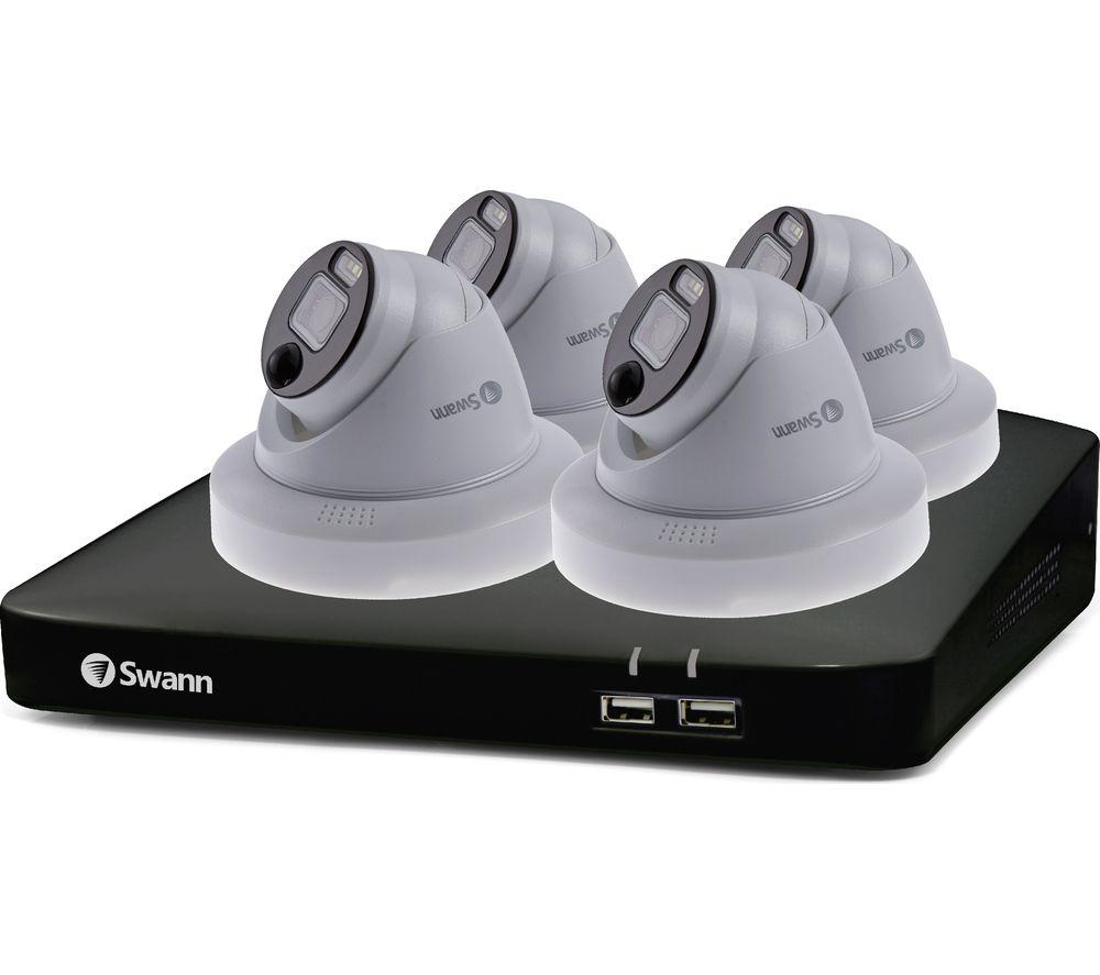 Four camera best sale surveillance system