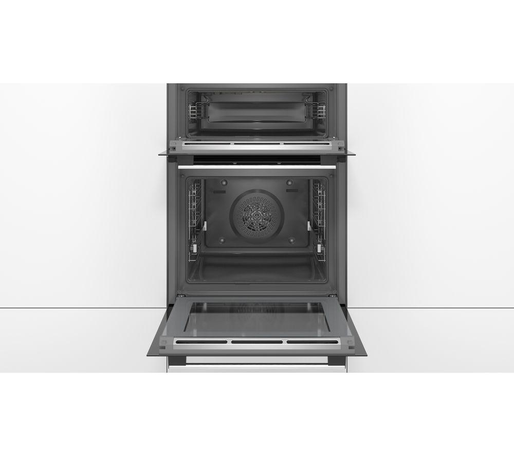 BOSCH Series 6 MBA5785S6B Electric Double Pyrolytic Smart Oven - Stainless Steel image number 5 of 13