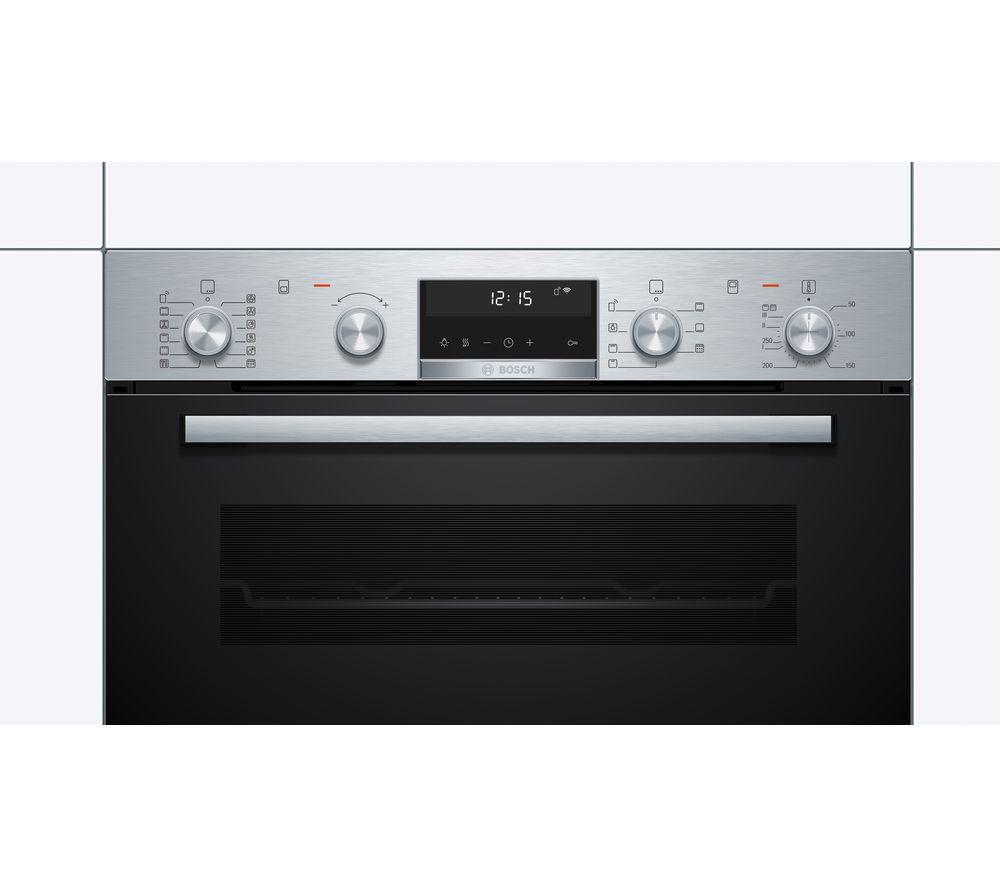 BOSCH Series 6 MBA5785S6B Electric Double Pyrolytic Smart Oven - Stainless Steel image number 6 of 13
