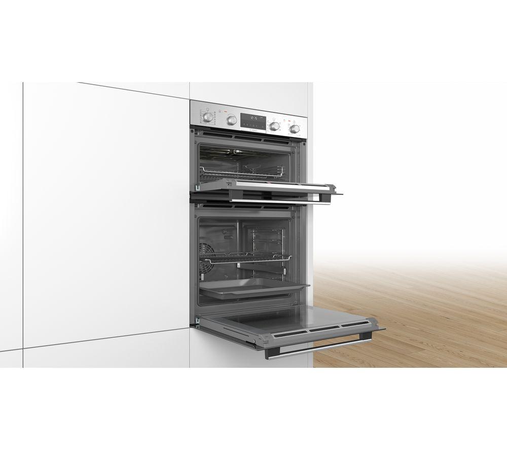 BOSCH Series 6 MBA5785S6B Electric Double Pyrolytic Smart Oven - Stainless Steel image number 7 of 13
