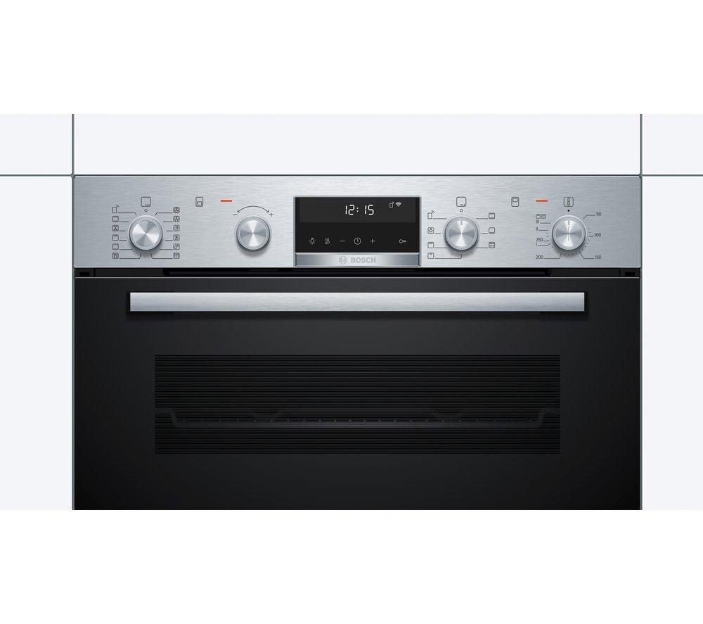 BOSCH Series 6 MBA5785S6B Electric Double Pyrolytic Smart Oven - Stainless Steel image number 12 of 13
