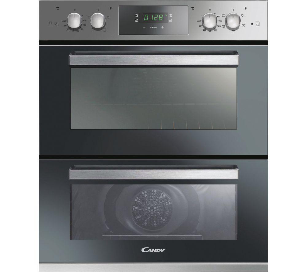 CANDY FC7D405IN Electric Double Oven - Stainless Steel, Stainless Steel