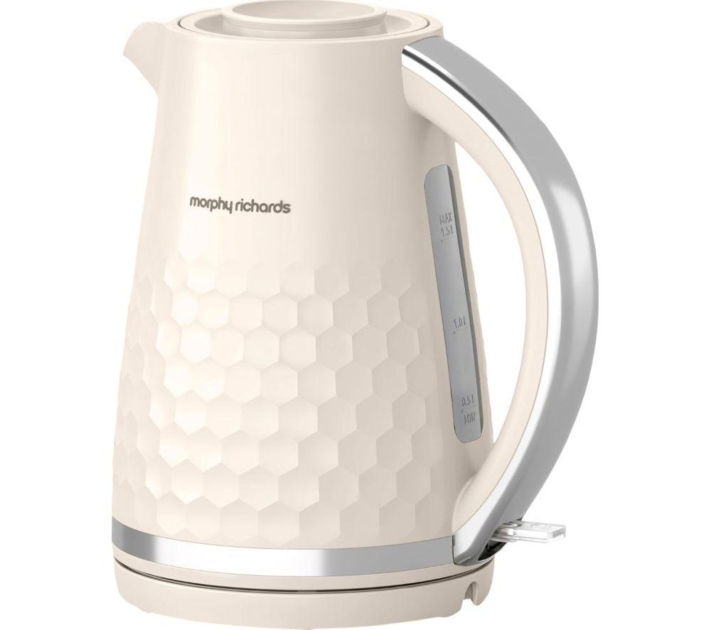 MORPHY RICHARDS Hive 108272 Jug Kettle - Cream