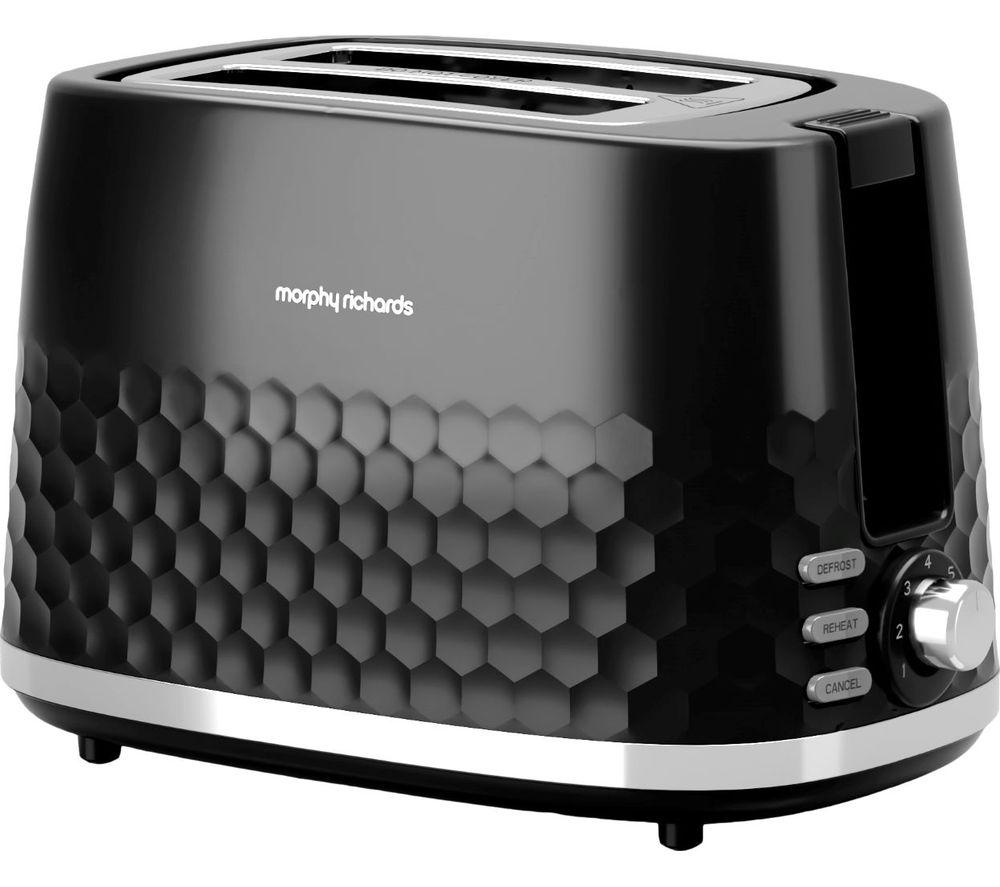 MORPHY RICHARDS Hive 220031 2-Slice Toaster - Black