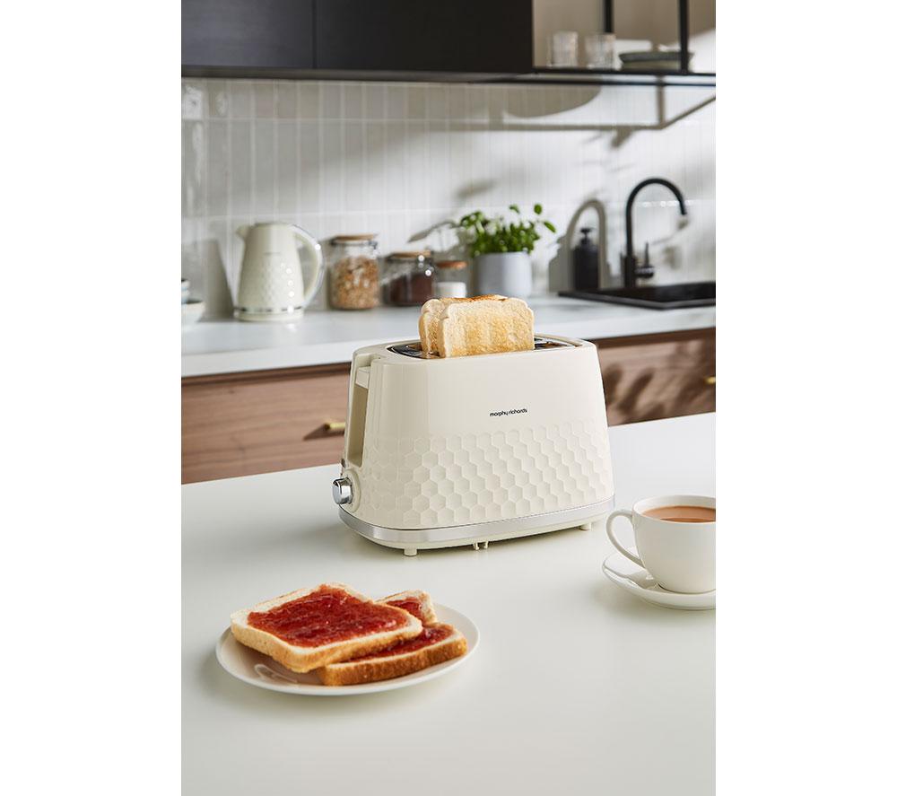 Buy MORPHY RICHARDS Hive 220032 2-Slice Toaster Cream Currys