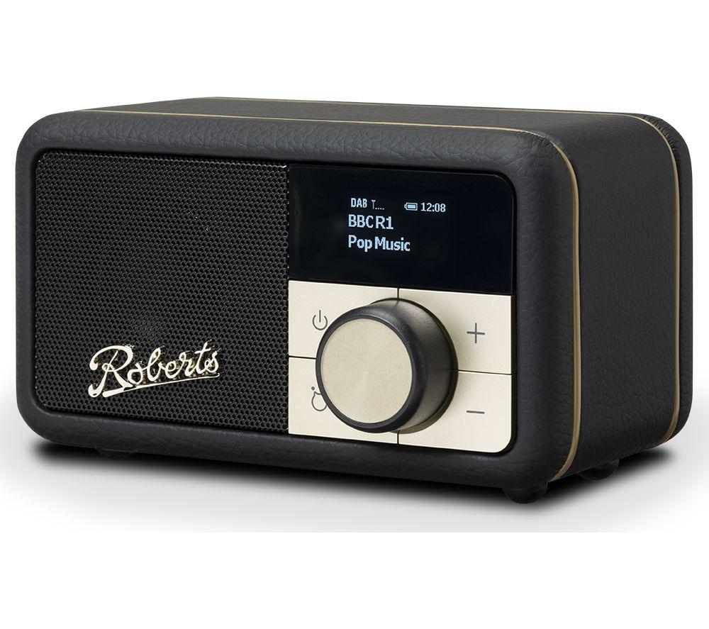 ROBERTS Revival Petite DAB? Retro Bluetooth Radio - Black