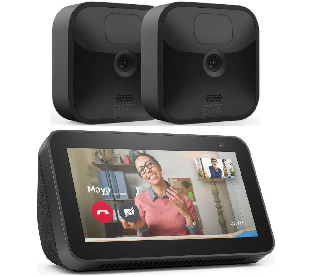Amazon Blink Outdoor HD WiFi Security 2 Camera System & Charcoal Echo Show 5 review