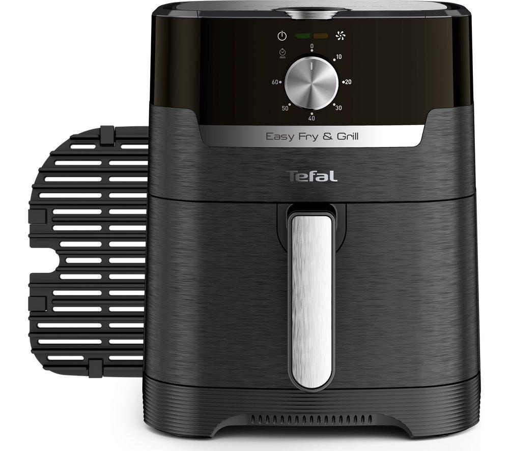 TEFAL Easy Fry 2-in-1 Classic EY501827 Air Fryer - Black, Black