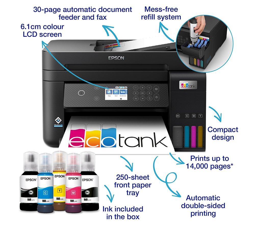 Epson EcoTank ET-3850 Multifunction Printer