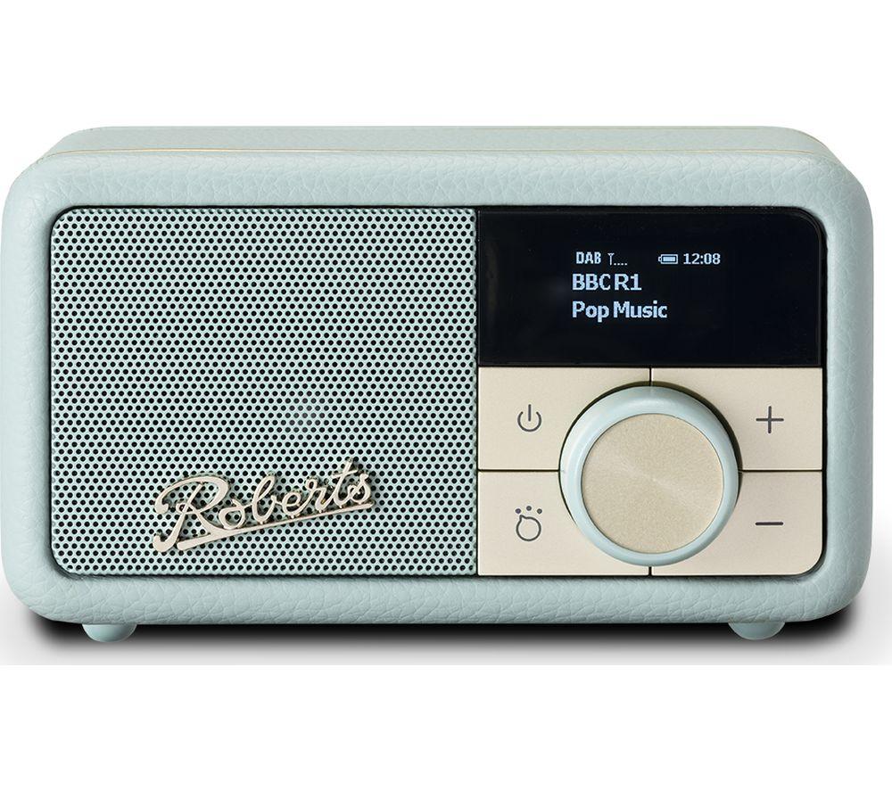 Buy ROBERTS Revival Petite DAB+/FM Retro Bluetooth Radio - Duck Egg | Currys