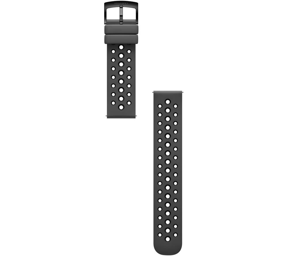 HUAWEI EasyFit 2 Classic GT Watch Band - Matte Black, Silver/Grey