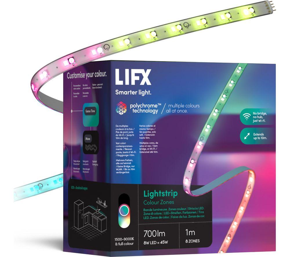 LIFX LZ3TV1MEU LED Light Strip Kit - 1 m