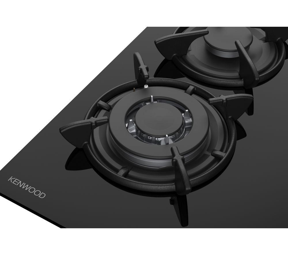 KENWOOD KGHOB6G21 60 cm Gas Hob - Black image number 5 of 6
