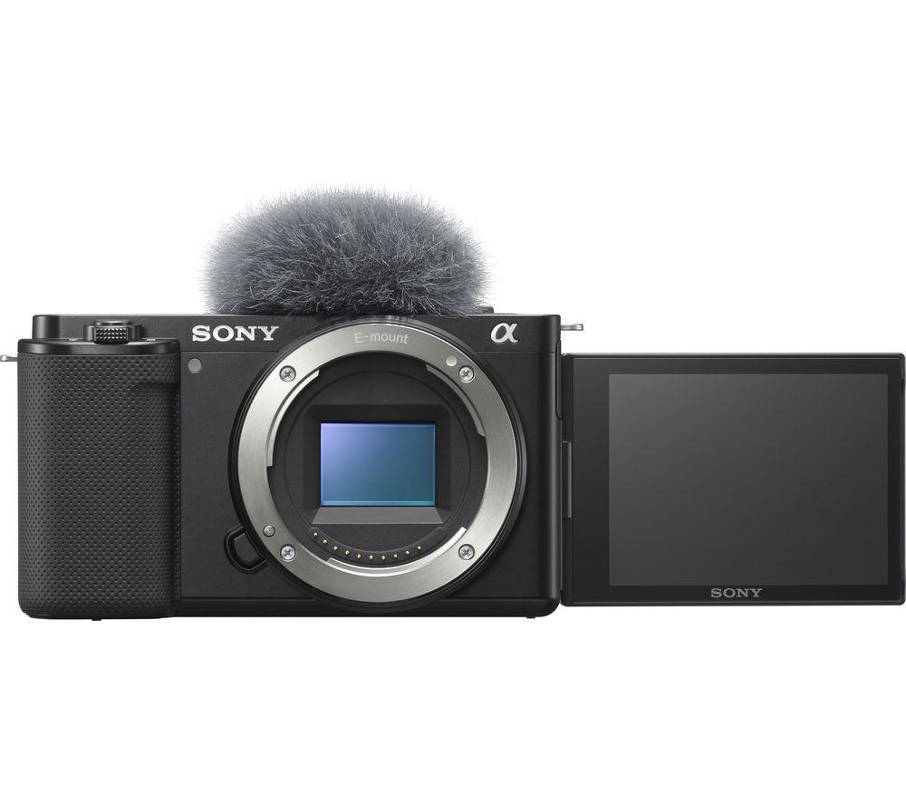 SONY ZV-E10 Mirrorless Vlogging Camera & GP-VPT2BT Shooting Grip Bundle - Body Only image number 9 of 11