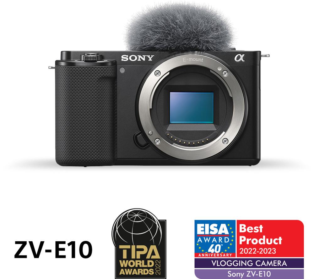 Buy SONY ZV-E10 Mirrorless Vlogging Camera & GP-VPT2BT Shooting