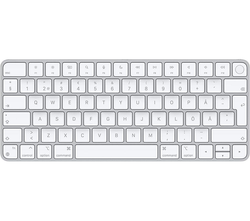 Buy APPLE Magic Wireless Keyboard with Touch ID - White & Silver