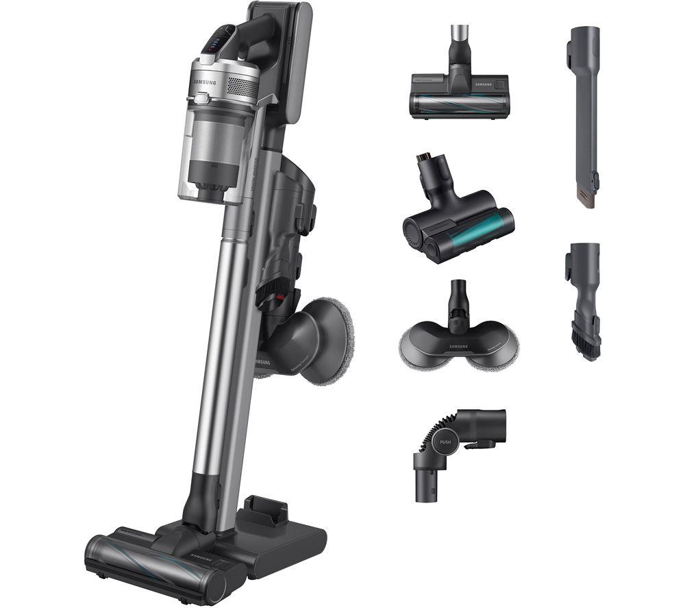 SAMSUNG Jet 90 Pro Cordless Vacuum Cleaner With Spinning Sweeper Silver