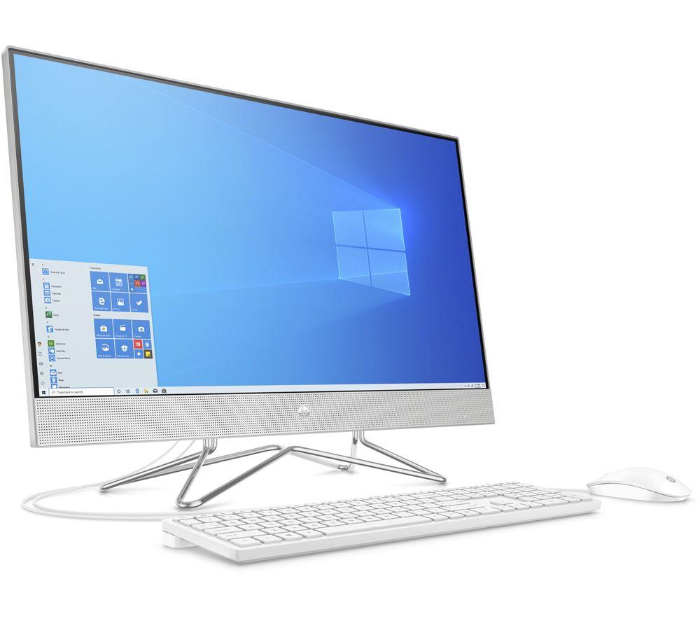 Image of HP 27-dp1022na 27" All-in-One PC - Intel® Core™ i5, 512 GB SSD, Silver