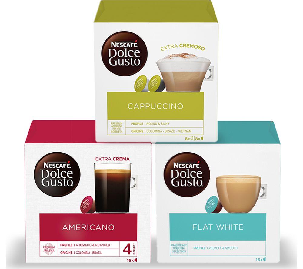32 Flavours,Dolce Gusto Capsules Variety Taster Selection Starter