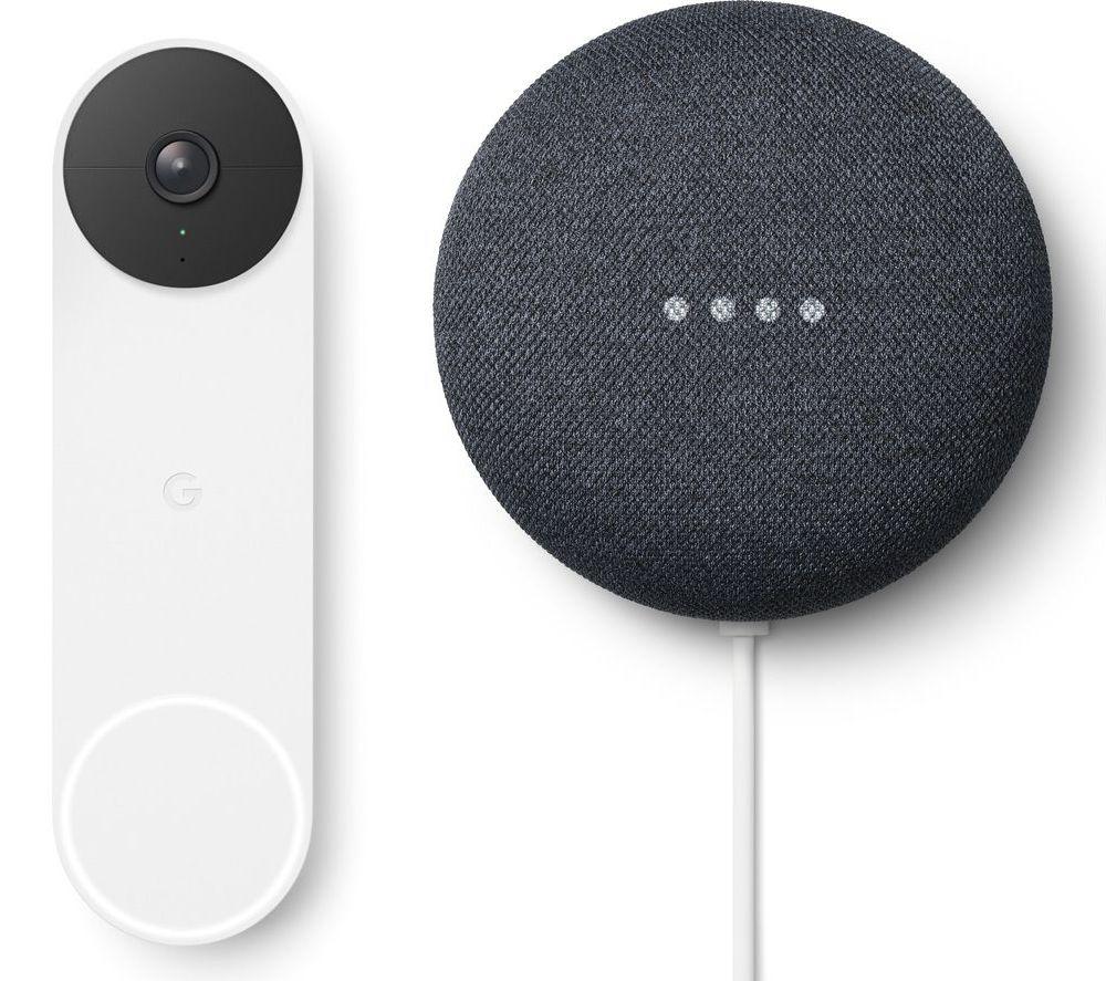 Google Nest Battery Powered Video Doorbell & Charcoal Nest Mini review