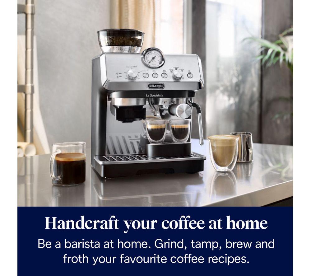 DELONGHI La Specialista Arte EC9155.MB Bean to Cup Coffee Machine &ndash; Stainless Steel & Black image number 9 of 9