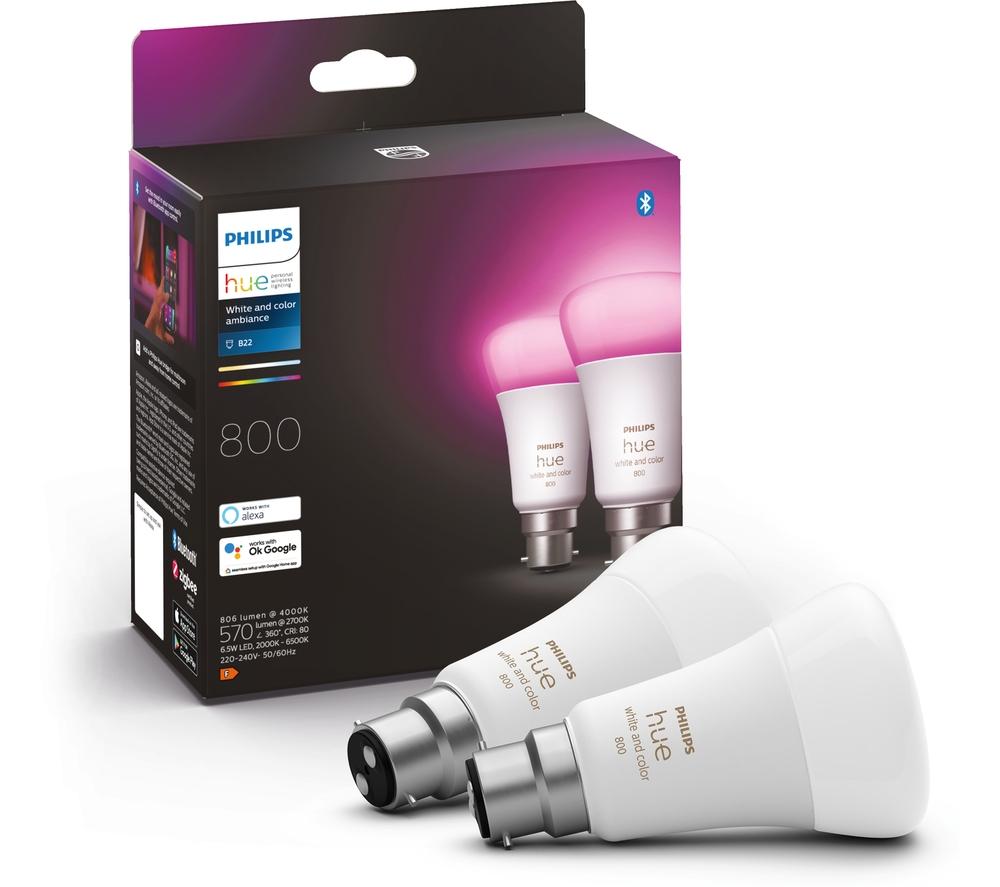 PHILIPS HUE White & Colour Ambiance Bluetooth LED Bulb review