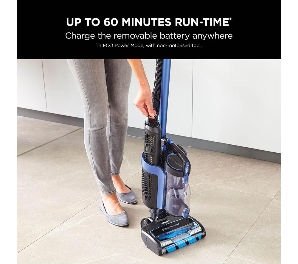 SHARK Anti Hair Wrap, Powered Lift-Away & Pet tool ICZ300UKT Cordless Vacuum Cleaner - Blue image number 8 of 10