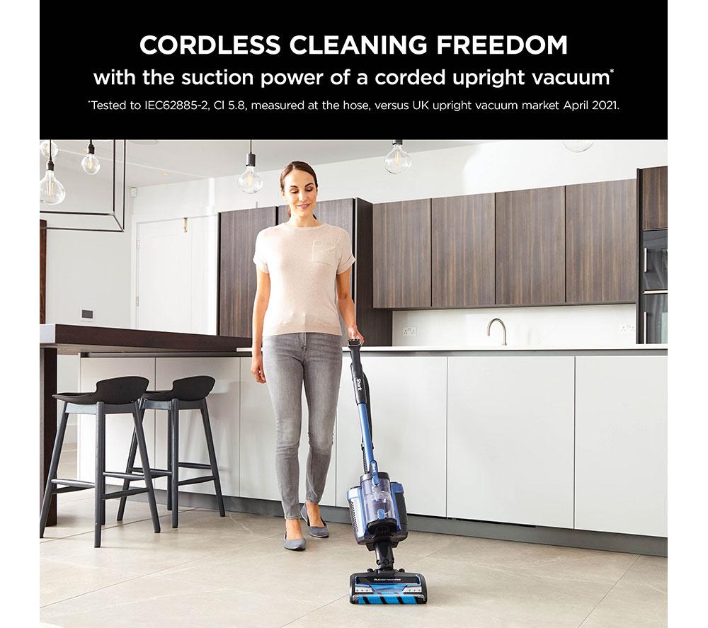 SHARK Anti Hair Wrap, Powered Lift-Away & Pet tool ICZ300UKT Cordless Vacuum Cleaner - Blue image number 9 of 10