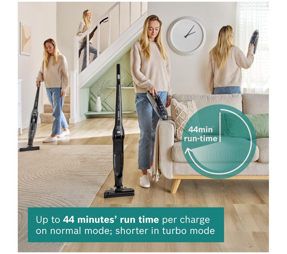 BOSCH Serie 2 ProClean Ready'y BCHF220GB Cordless Vacuum Cleaner &ndash; Black image number 3 of 12