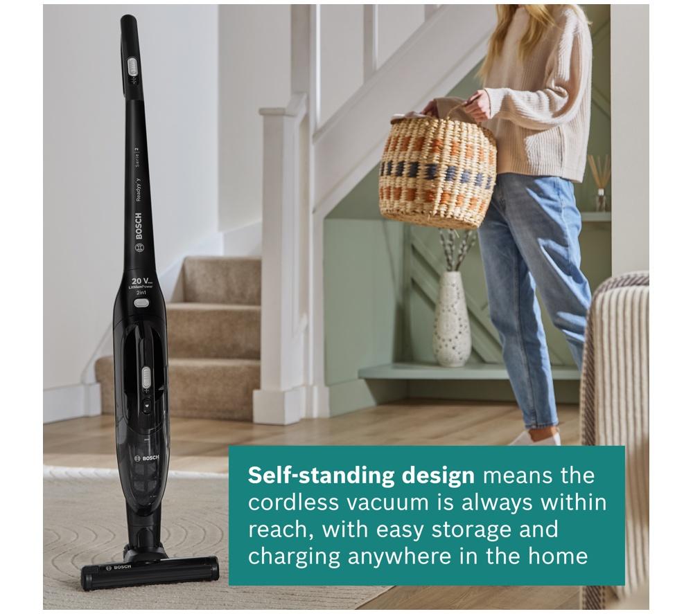 BOSCH Serie 2 ProClean Ready'y BCHF220GB Cordless Vacuum Cleaner &ndash; Black image number 6 of 12
