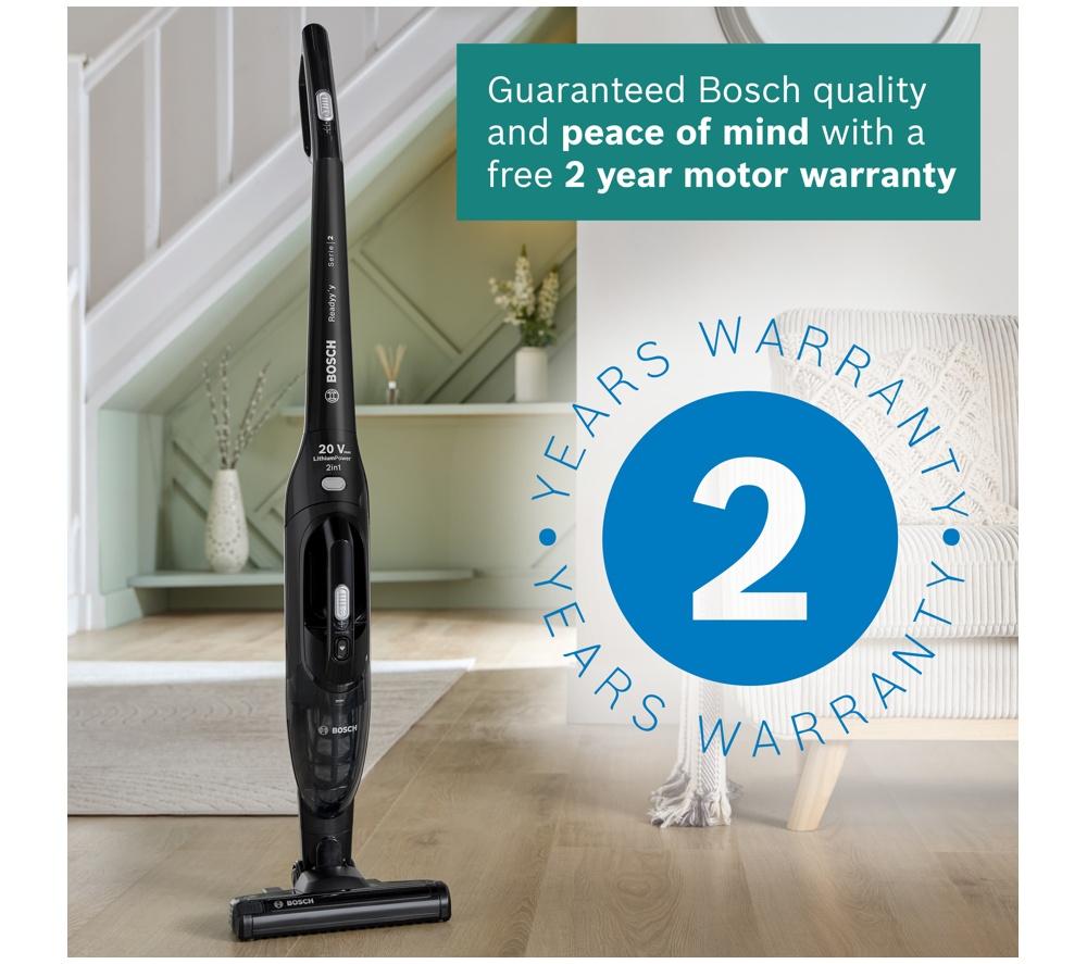 BOSCH Serie 2 ProClean Ready'y BCHF220GB Cordless Vacuum Cleaner &ndash; Black image number 9 of 12