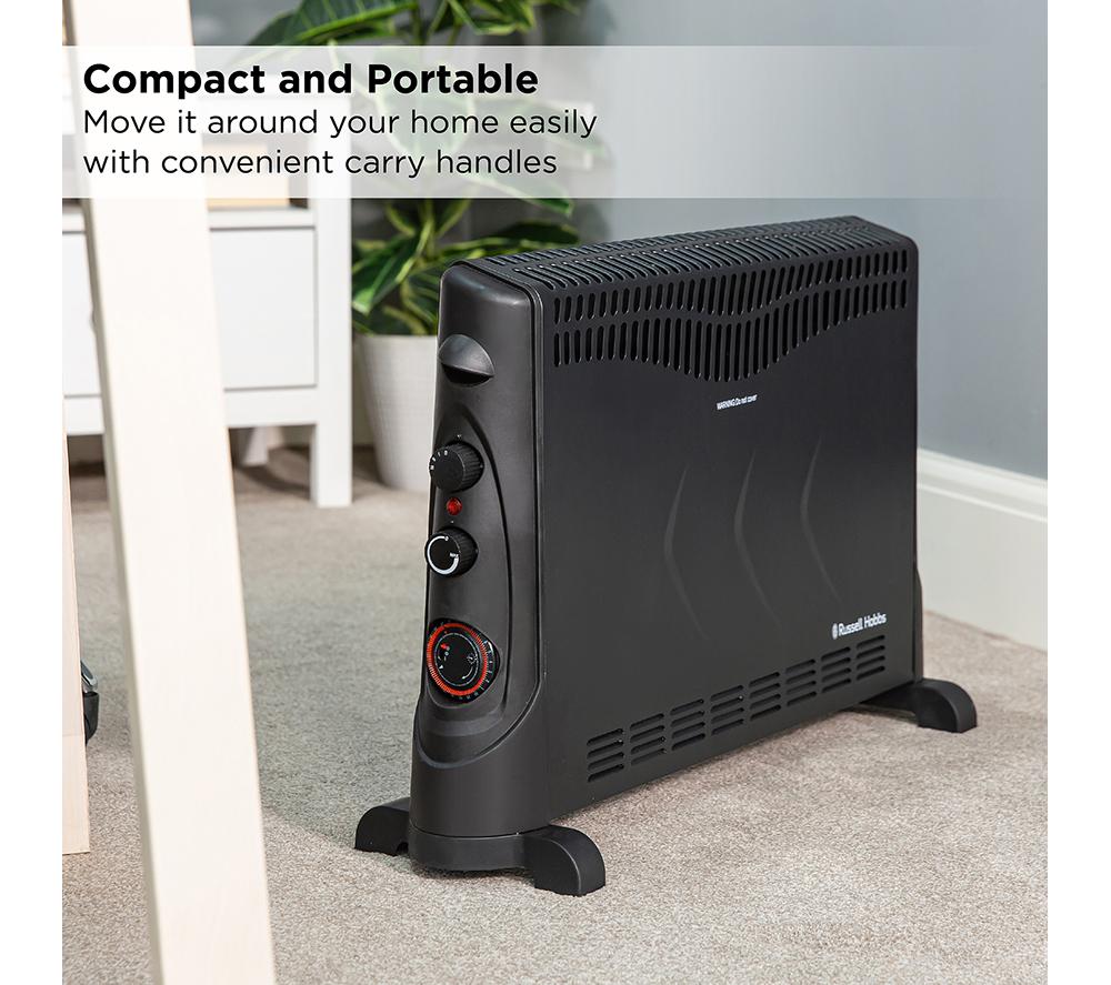 RUSSELL HOBBS RHCVH4002B Portable Convector Heater - Black image number 7 of 16