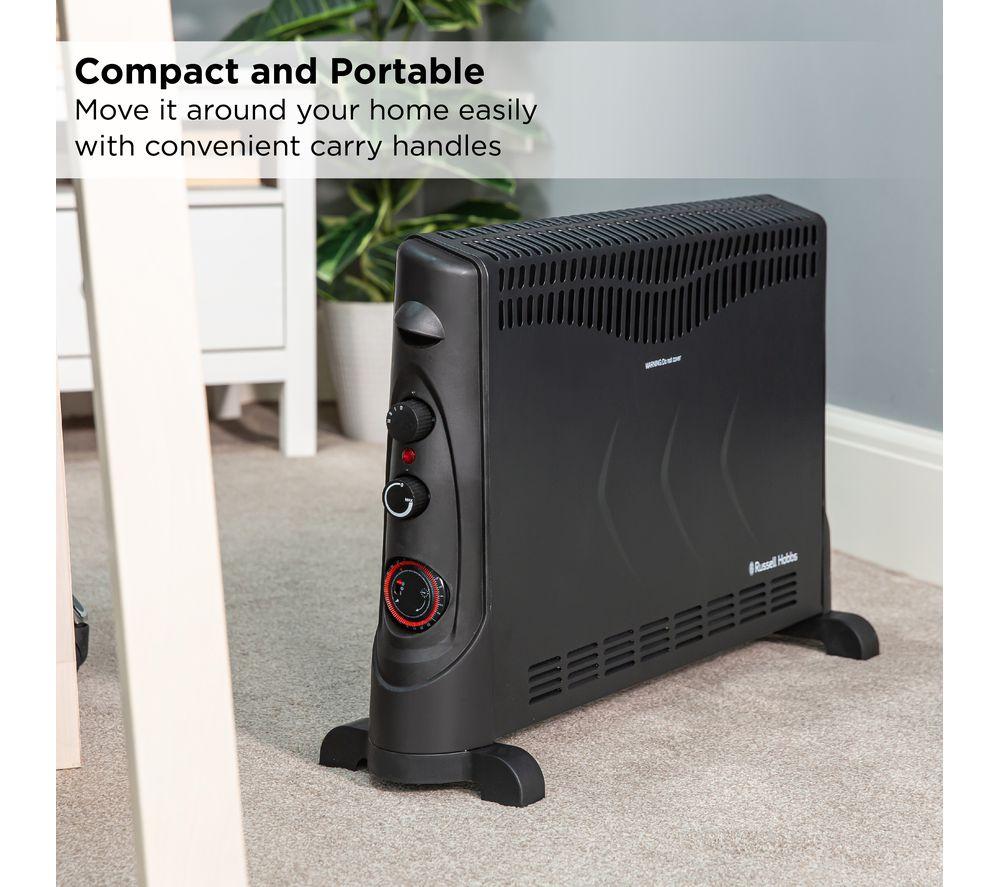 RUSSELL HOBBS RHCVH4002B Portable Convector Heater - Black image number 11 of 16