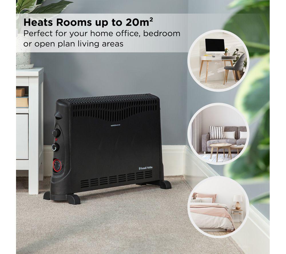 RUSSELL HOBBS RHCVH4002B Portable Convector Heater - Black image number 14 of 16