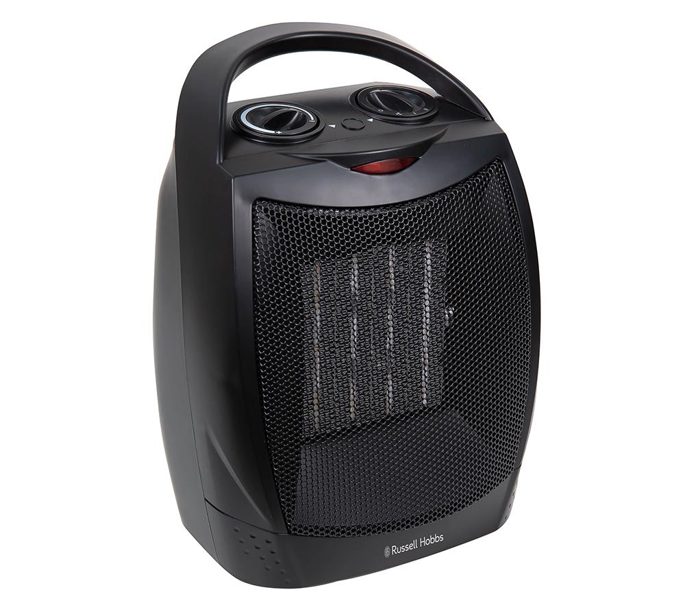 Buy RUSSELL HOBBS RHFH1006B Portable Hot u0026 Cool Convector Heater - Black |  Currys