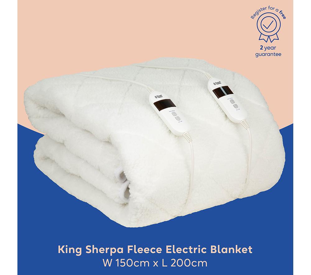 RUSSELL HOBBS RHEDB8002 Electric Underblanket - King-size image number 2 of 13