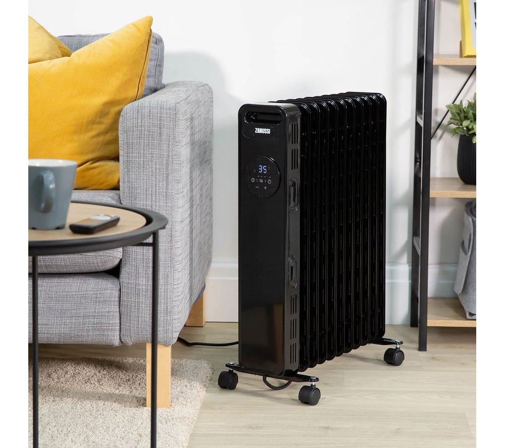 ZANUSSI ZOFR5005B Portable Oil-Filled Radiator - Black image number 9 of 16