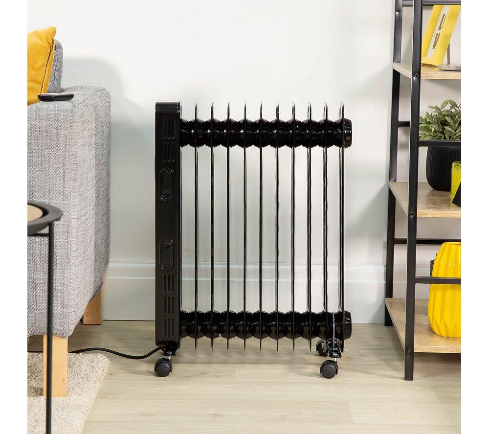 ZANUSSI ZOFR5005B Portable Oil-Filled Radiator - Black image number 10 of 16