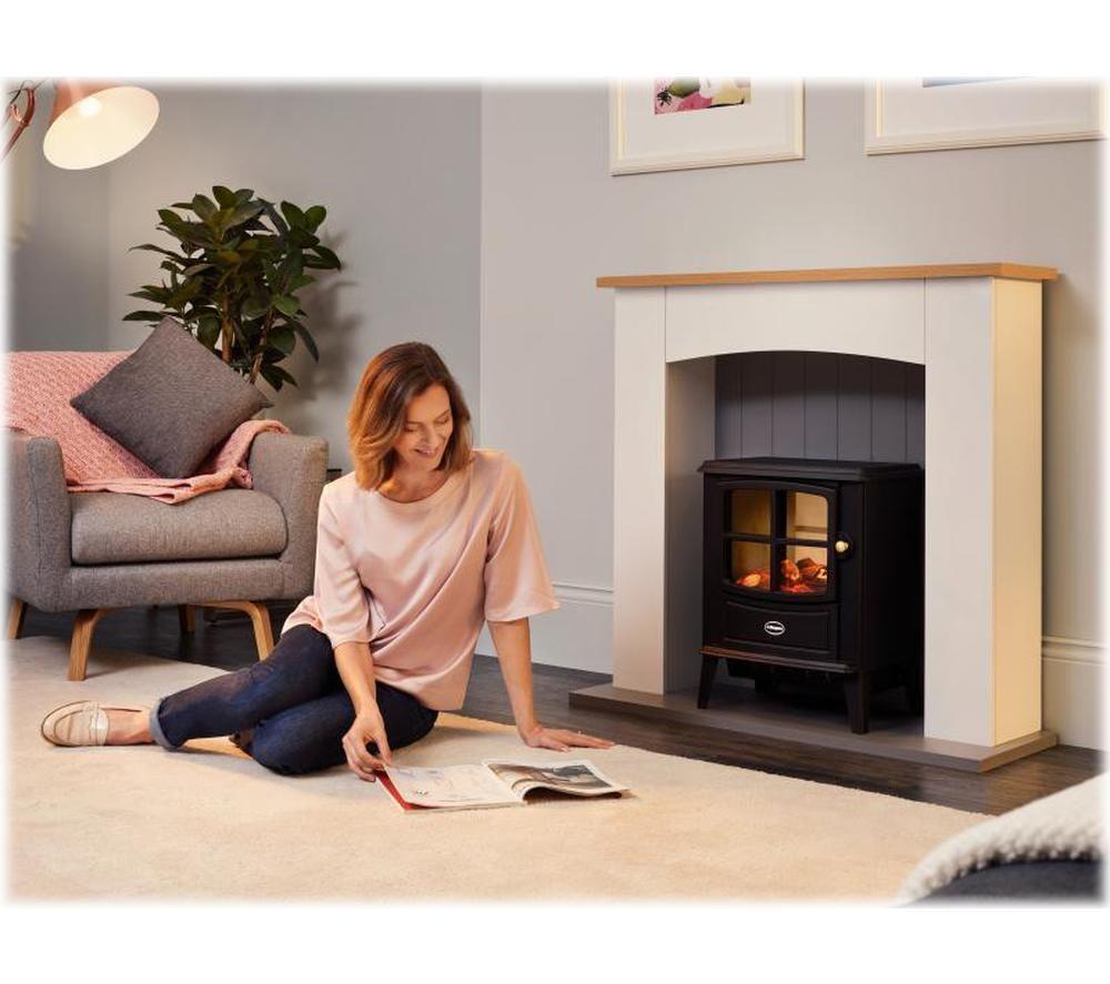 Buy DIMPLEX Oakmead OKM20 Electric Stove Fireplace White & Grey Currys