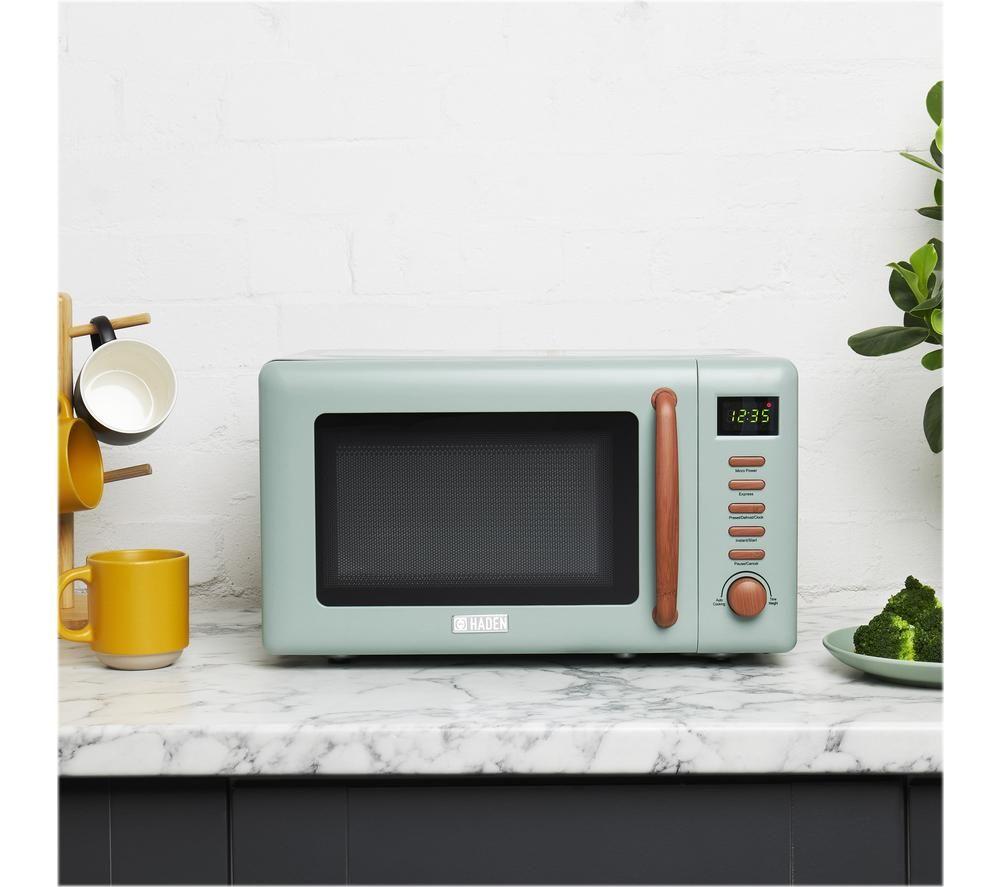 HADEN Dorchester 201294 Solo Microwave - Sage Green image number 5 of 7