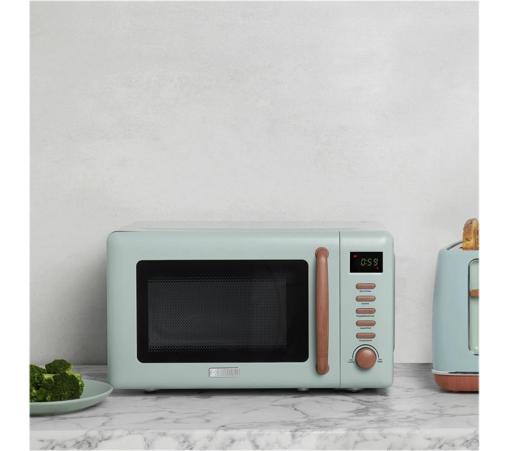 HADEN Dorchester 201294 Solo Microwave - Sage Green image number 7 of 7