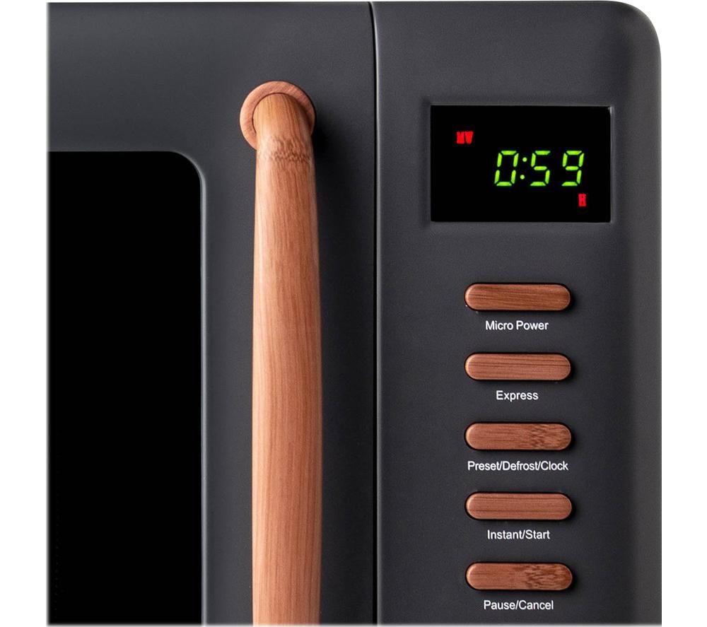 HADEN Dorchester 201324 Solo Microwave - Pebble Grey image number 2 of 6