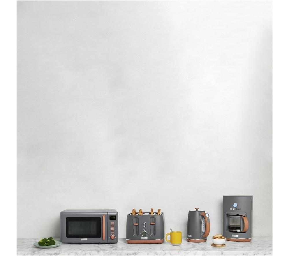 HADEN Dorchester 201324 Solo Microwave - Pebble Grey image number 5 of 6