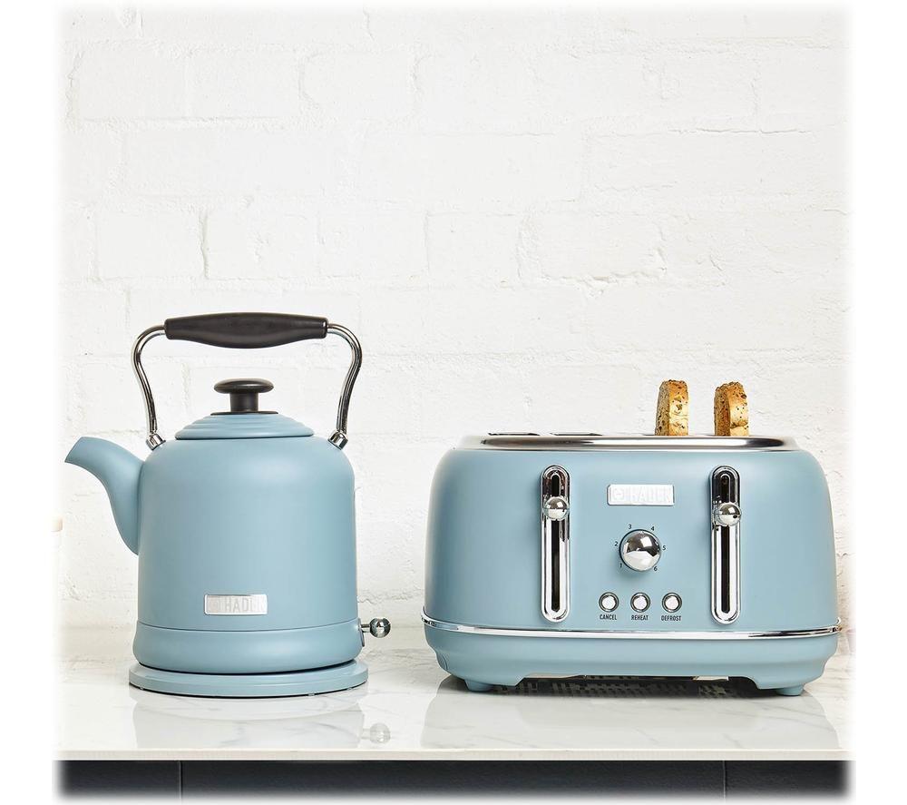 HADEN Highclere 197245 4-Slice Toaster - Blue image number 9 of 9